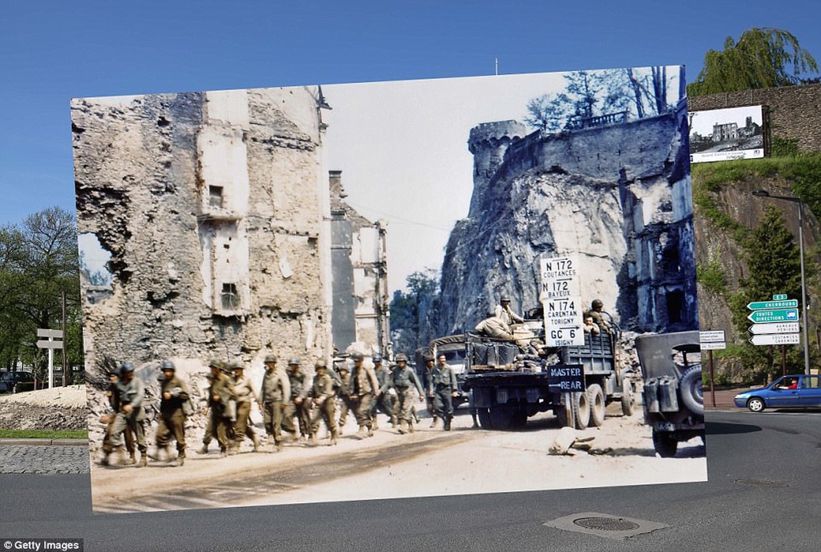 Anh xua - nay tai noi dien ra cuoc do bo D-Day-Hinh-8